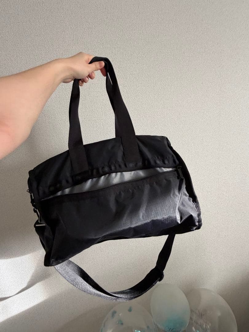 ま*げ様 レスポートサック　ボストンバッグ　黒
