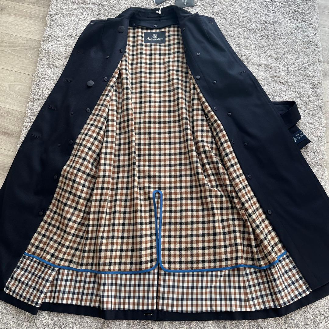 新品　定価１５万【アクアスキュータム】トレンチコート　ライナー　ロロピアーナ