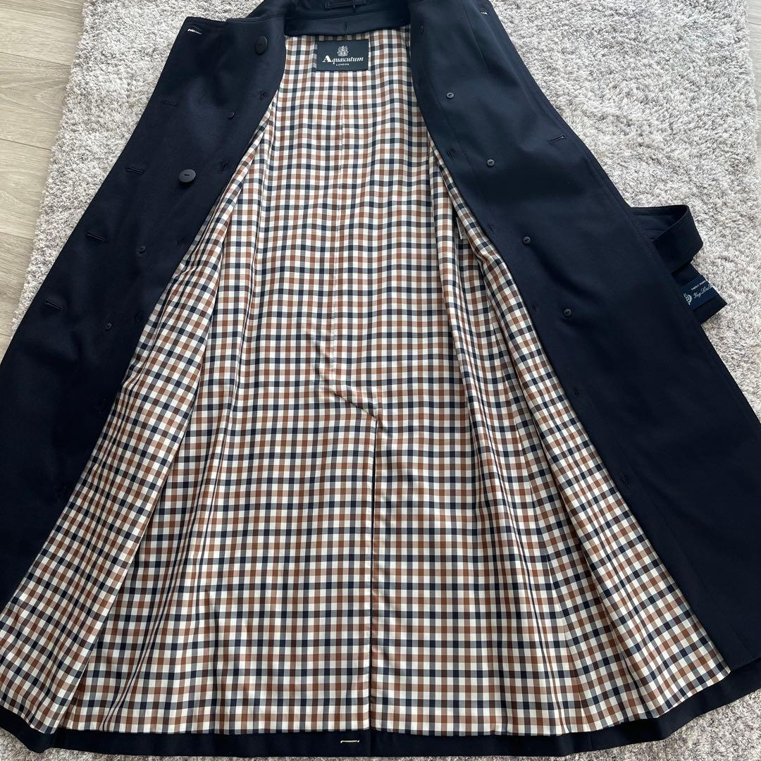 新品　定価１５万【アクアスキュータム】トレンチコート　ライナー　ロロピアーナ