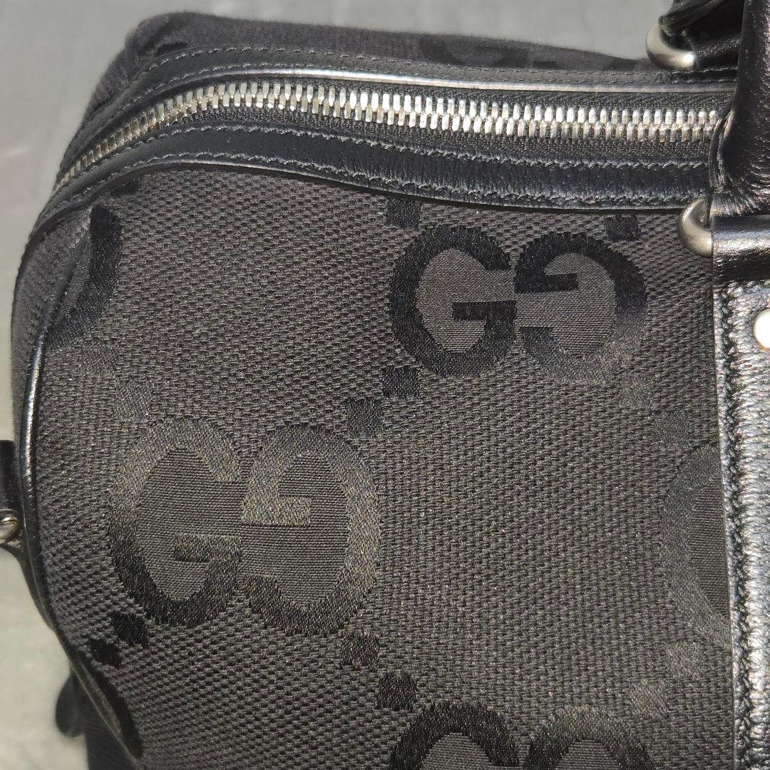 GUCCI　ジャンボGGキャンバスボストンバッグ739581FABRP-1000