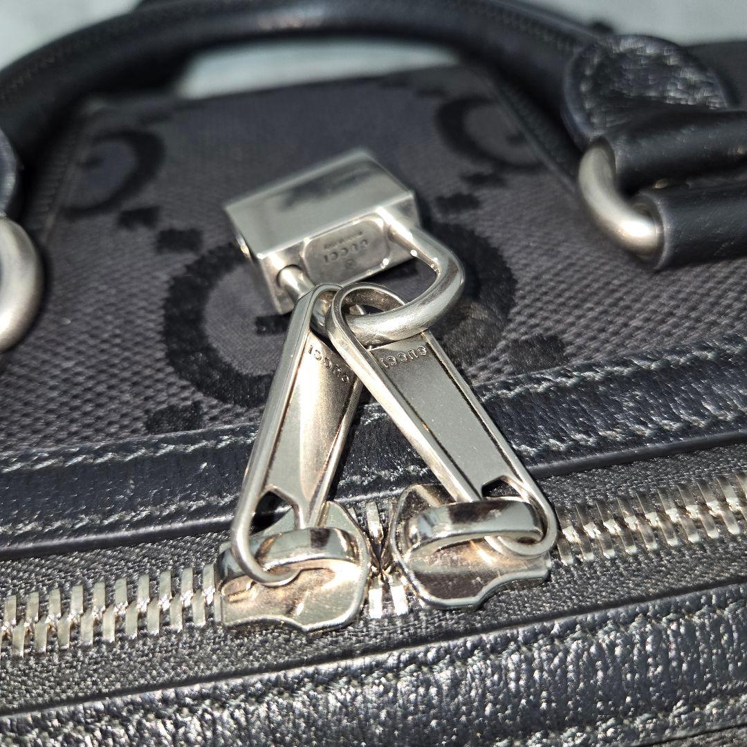 GUCCI　ジャンボGGキャンバスボストンバッグ739581FABRP-1000