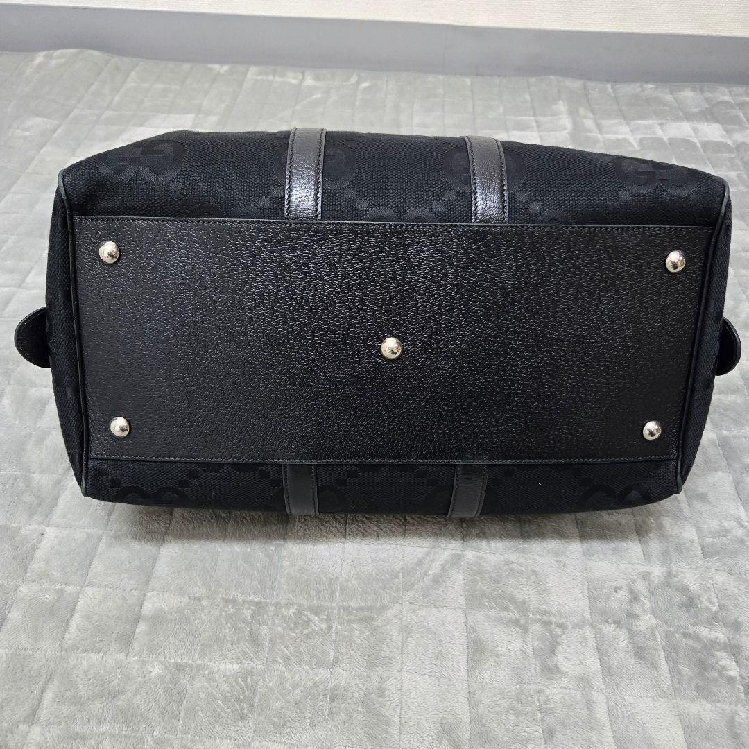 GUCCI　ジャンボGGキャンバスボストンバッグ739581FABRP-1000