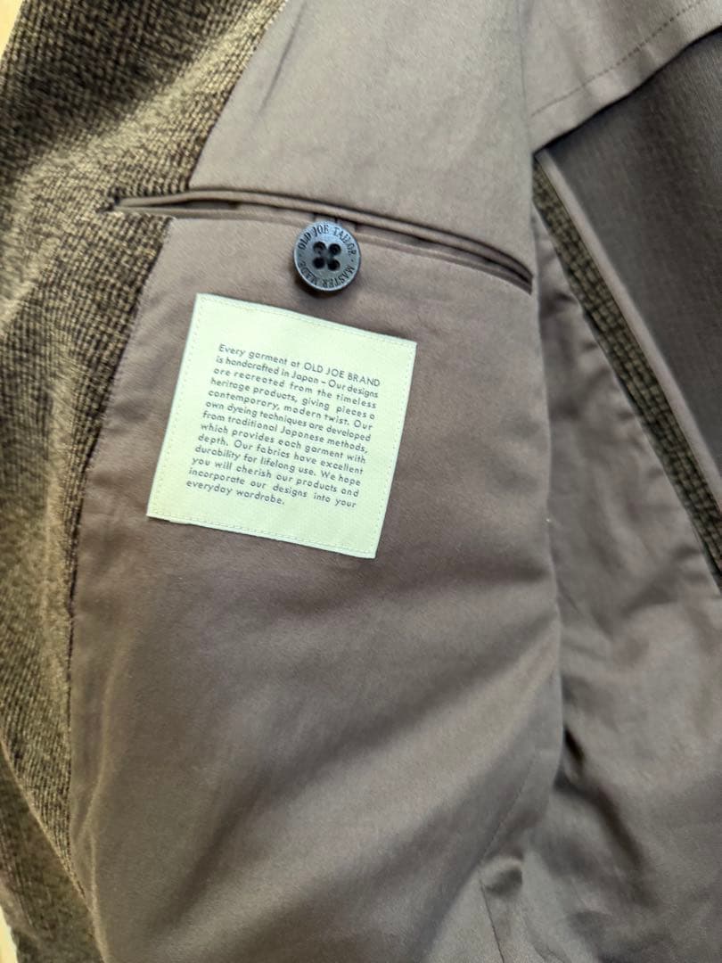美品　定価12万円　OLD JOE コーデュロイ　セットアップ　ブラウン