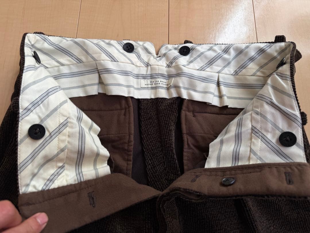 美品　定価12万円　OLD JOE コーデュロイ　セットアップ　ブラウン