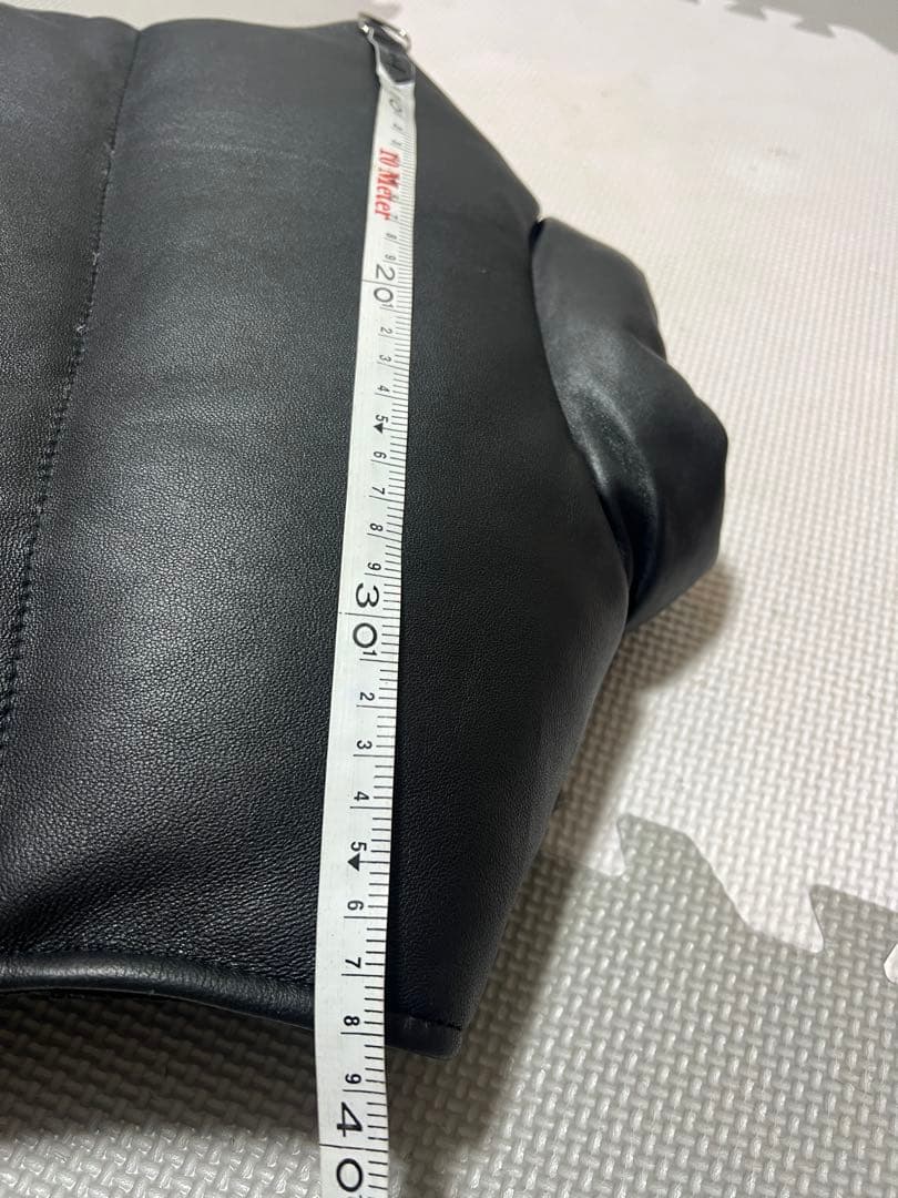 3*4様 ショット　schott ラムレザー　ダウンベスト　リバーシブル　Mサイ