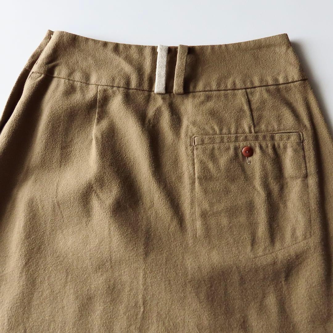 23年 よそおい掲載 パラスパレス セミタイトスカート 2 微起毛コットン
