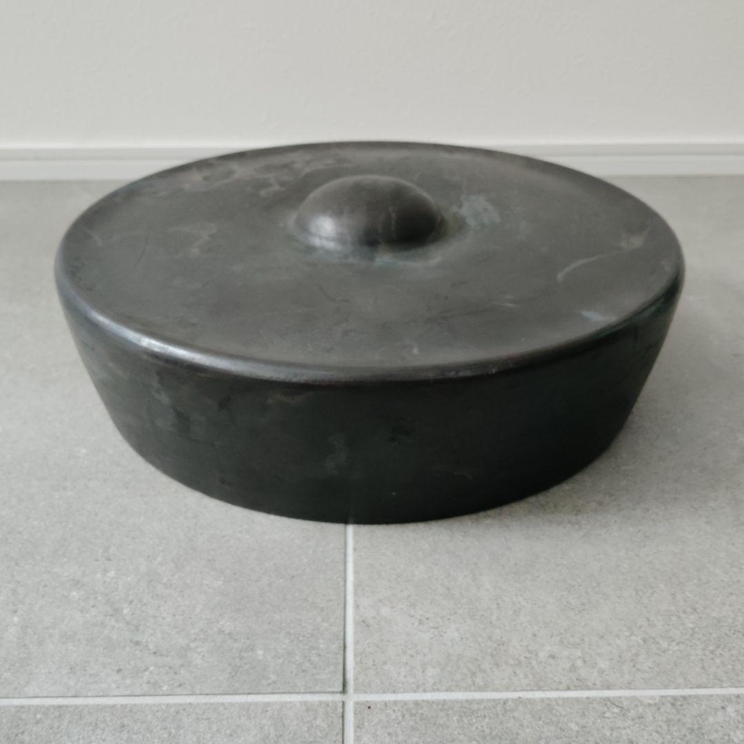茶道具 鳴物 ドラ どら 銅鑼 バイ付 仏具 歌舞伎 開始合図