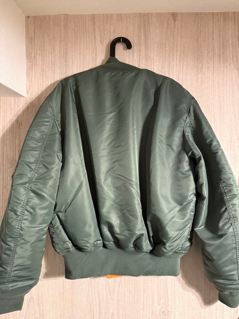 VALLEY APPAREL MA-1フライトジャケット オリーブグリーン