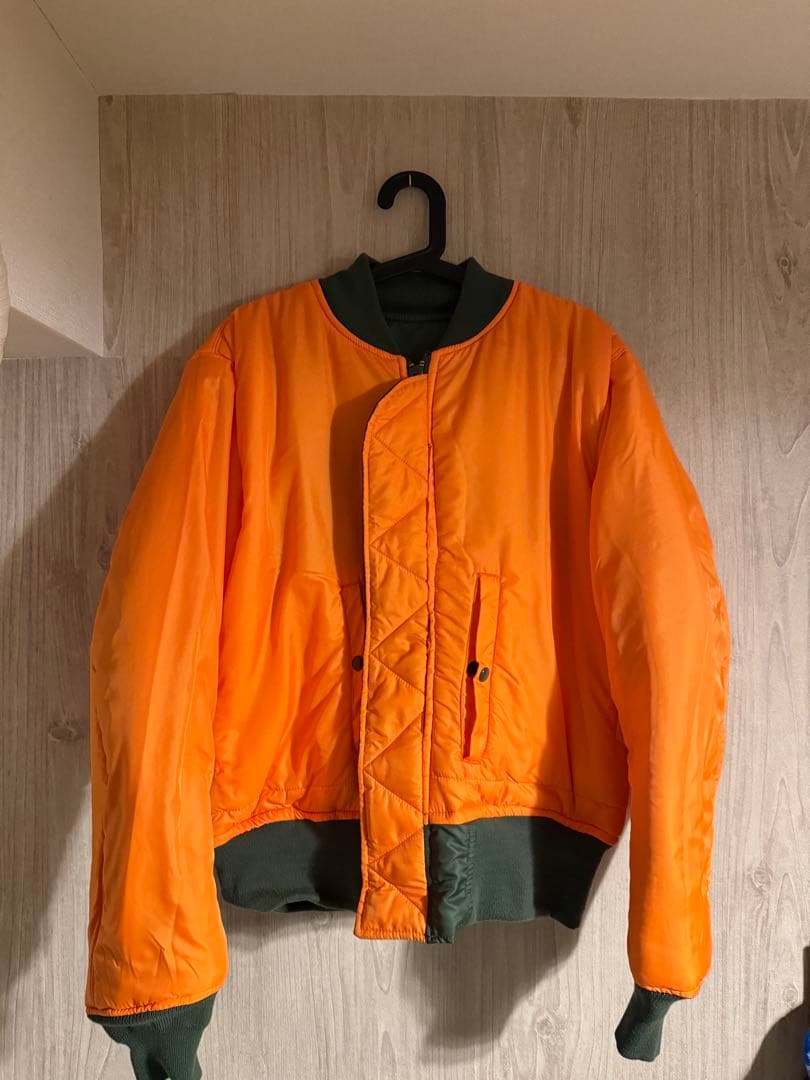 VALLEY APPAREL MA-1フライトジャケット オリーブグリーン