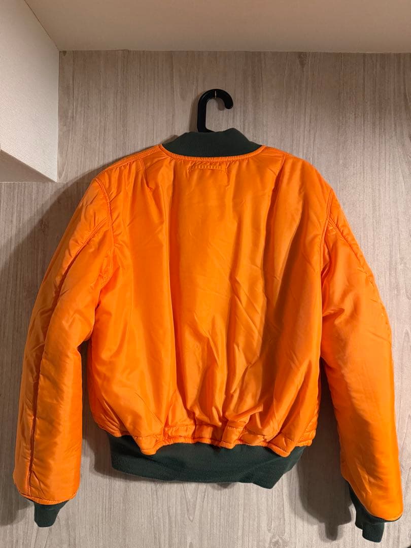 VALLEY APPAREL MA-1フライトジャケット オリーブグリーン