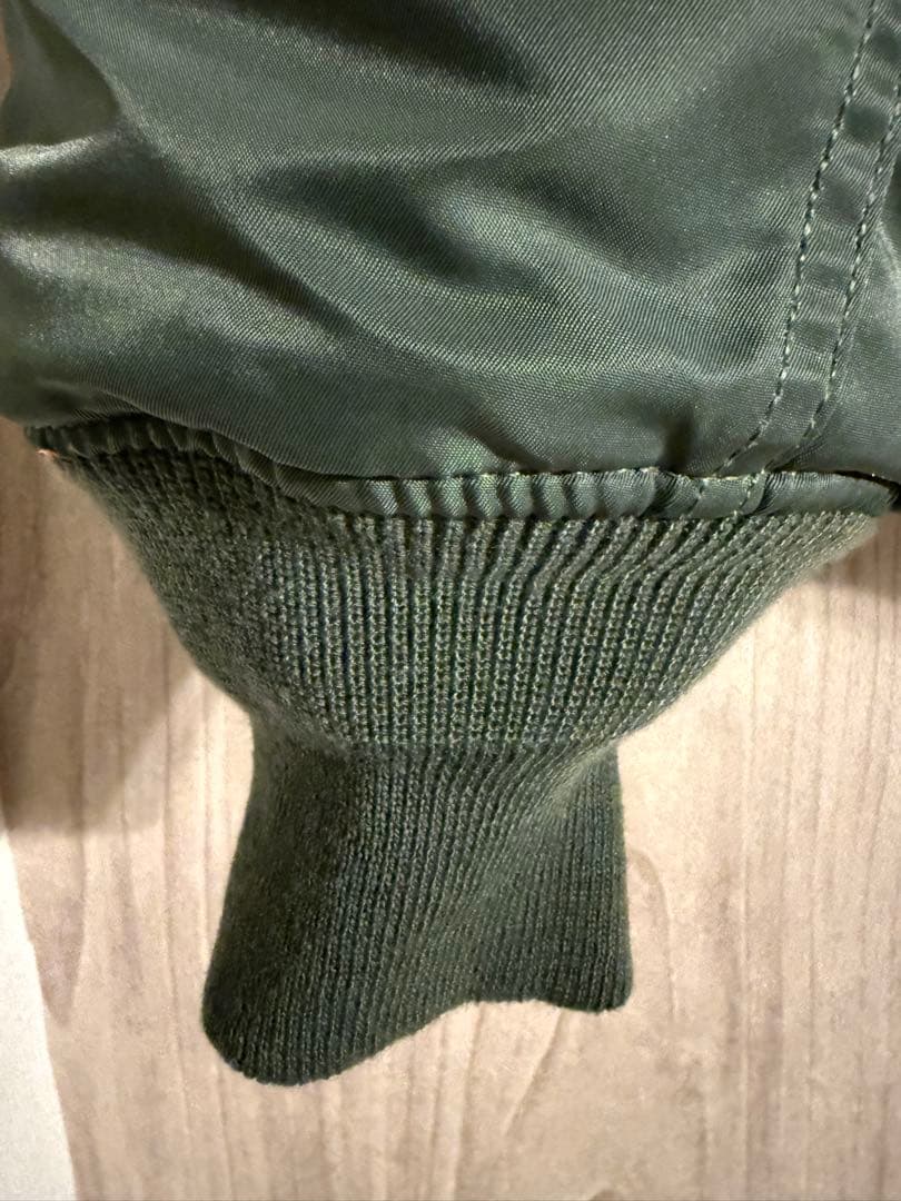 VALLEY APPAREL MA-1フライトジャケット オリーブグリーン