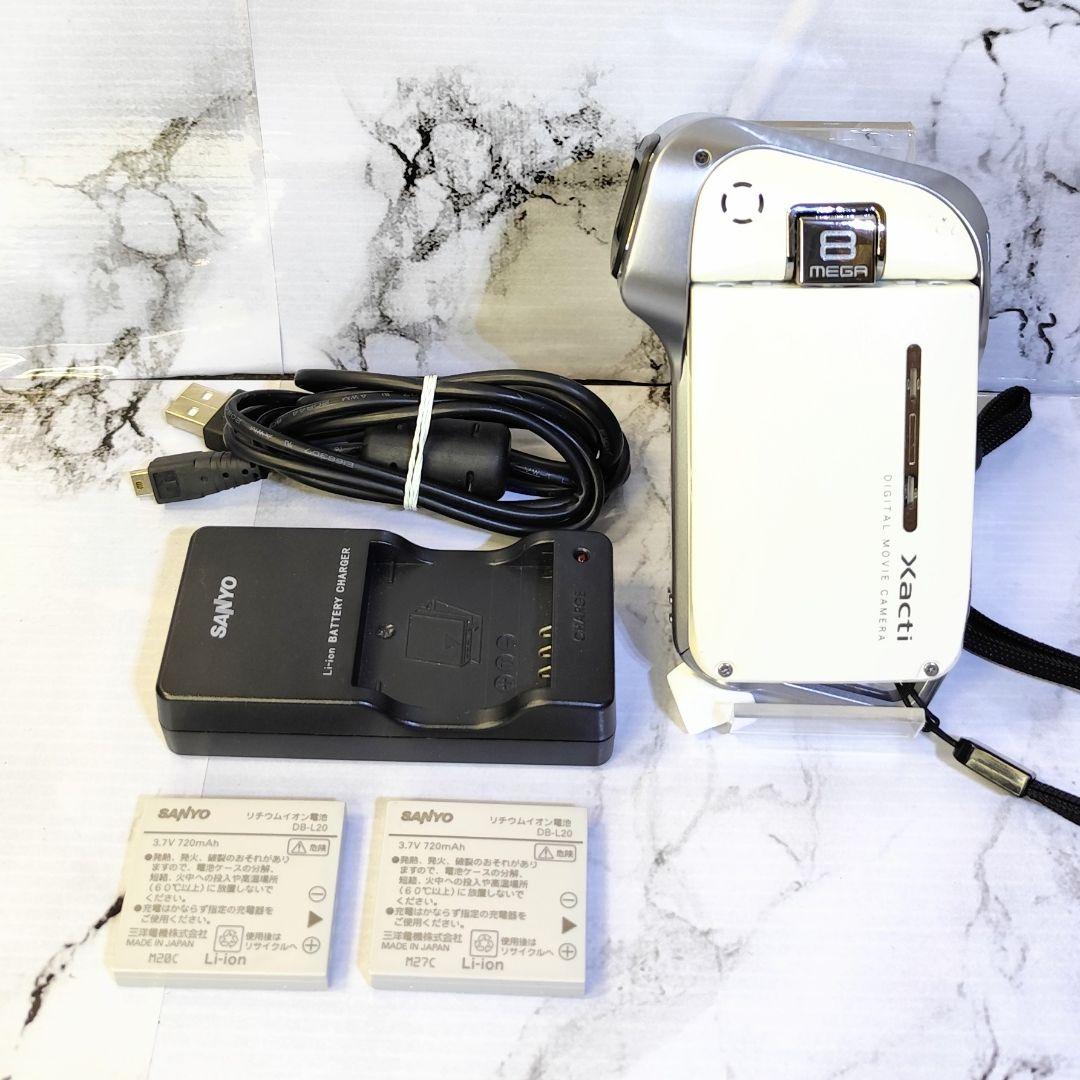 【動作確認済】SANYO 防水デジタルムービーカメラ Xacti DMX-CA8