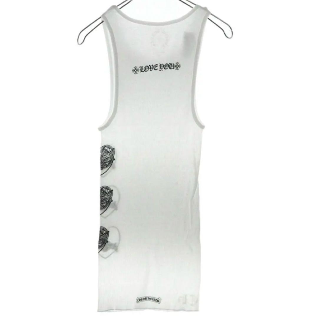 クロムハーツ Chrome Hearts ILOVEYOU リブタンクトップS