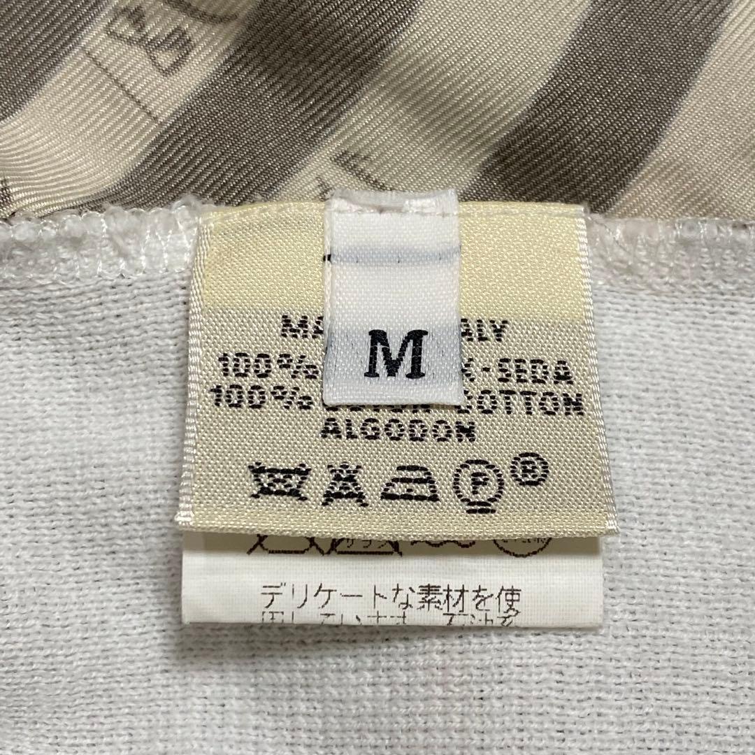 エルメス　ツイルレーヌ　シルク　Tシャツ　ニット　正規品　M レディース