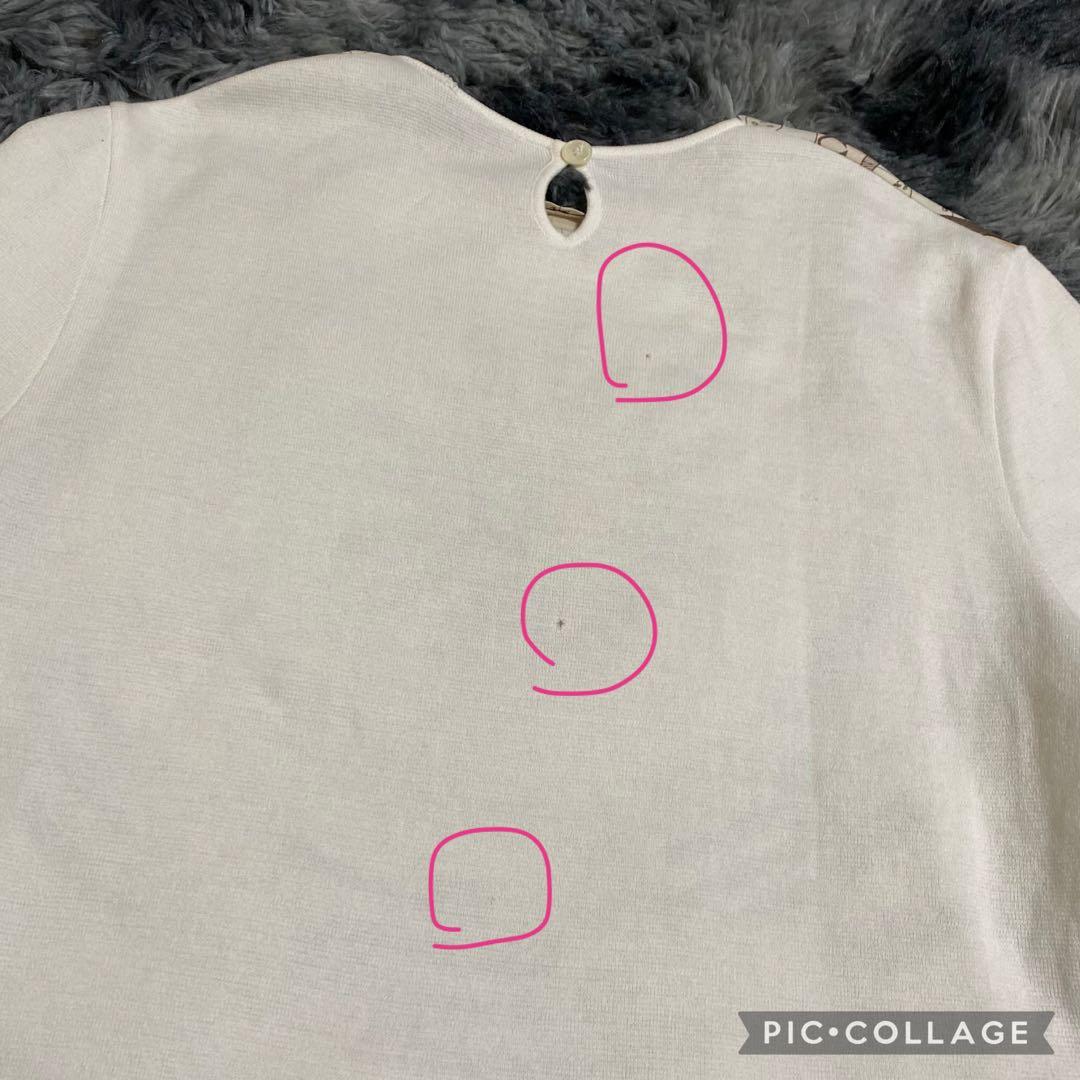 エルメス　ツイルレーヌ　シルク　Tシャツ　ニット　正規品　M レディース