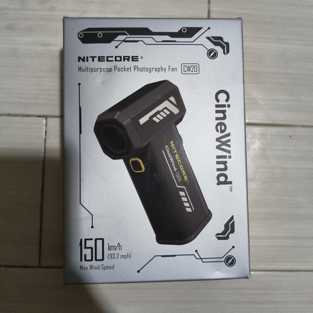 CINEWIND CW20 ポケット写真ファン フラットノズル、ラウンドノズル