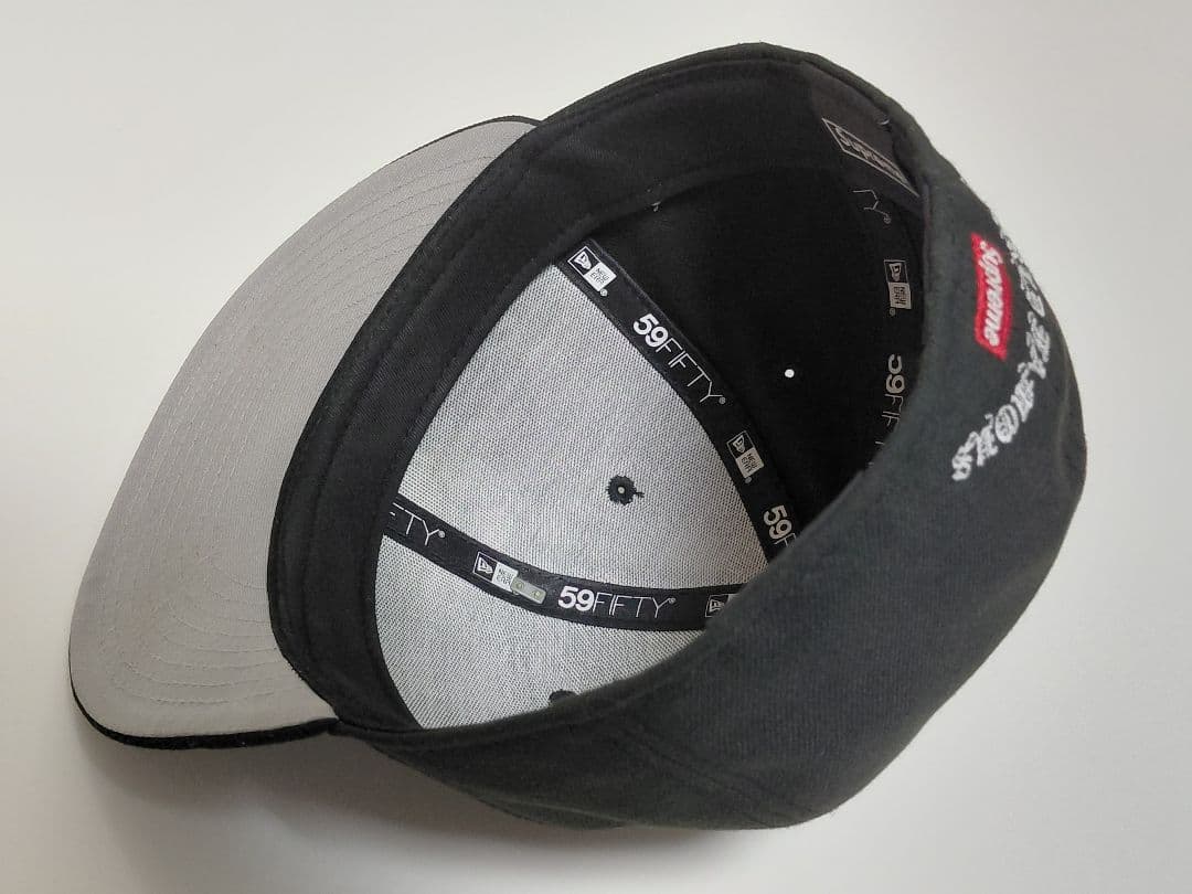 【極美品】Supreme　New Era　Gold Cross　S Logo　黒