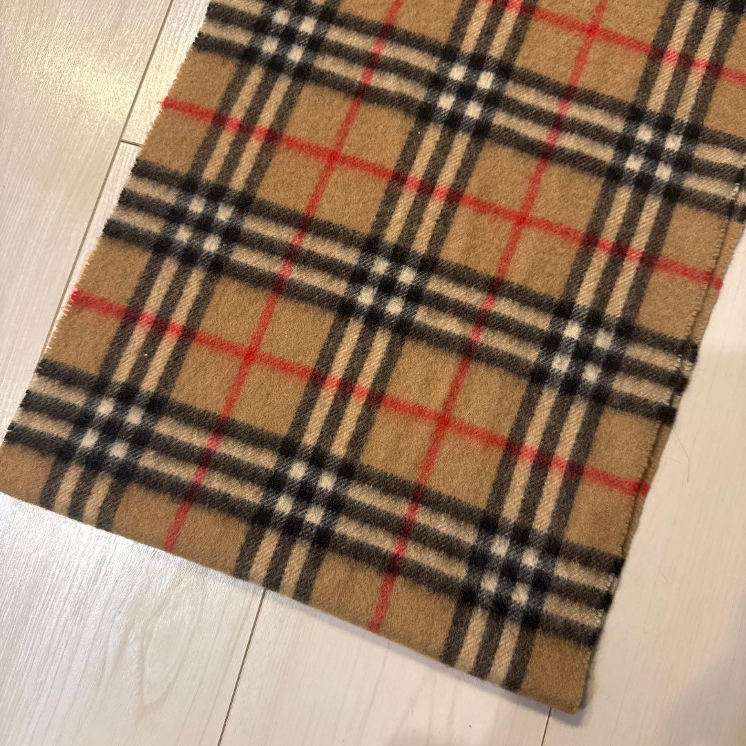 BURBERRYS バーバリーズ　メンズ　レディース　カシミヤ100% マフラー