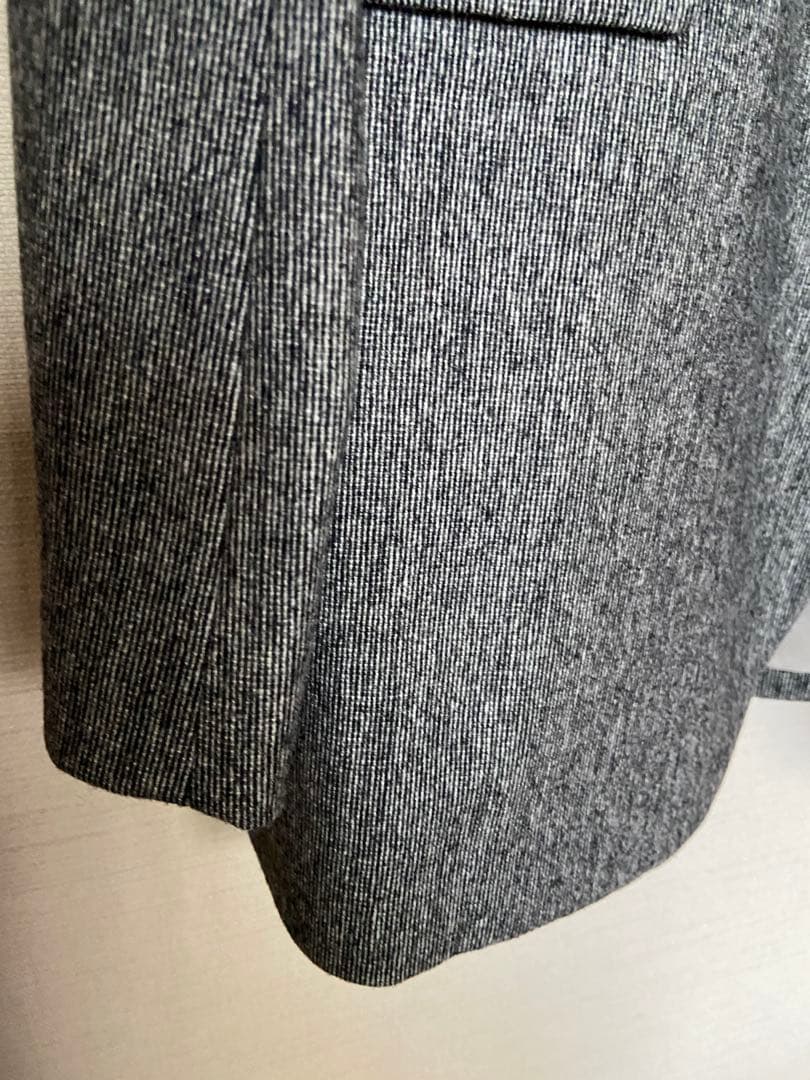 ⭐︎さま専用　ロエフ LOEFF タグ付き ジャケット ノーカラー MDグレー