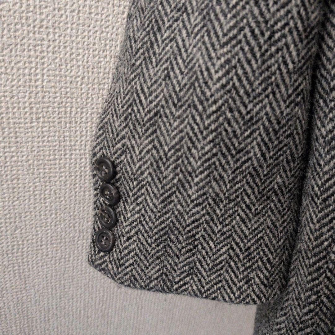 J.CREW×HARRIS TWEED ウール テーラードジャケット XL