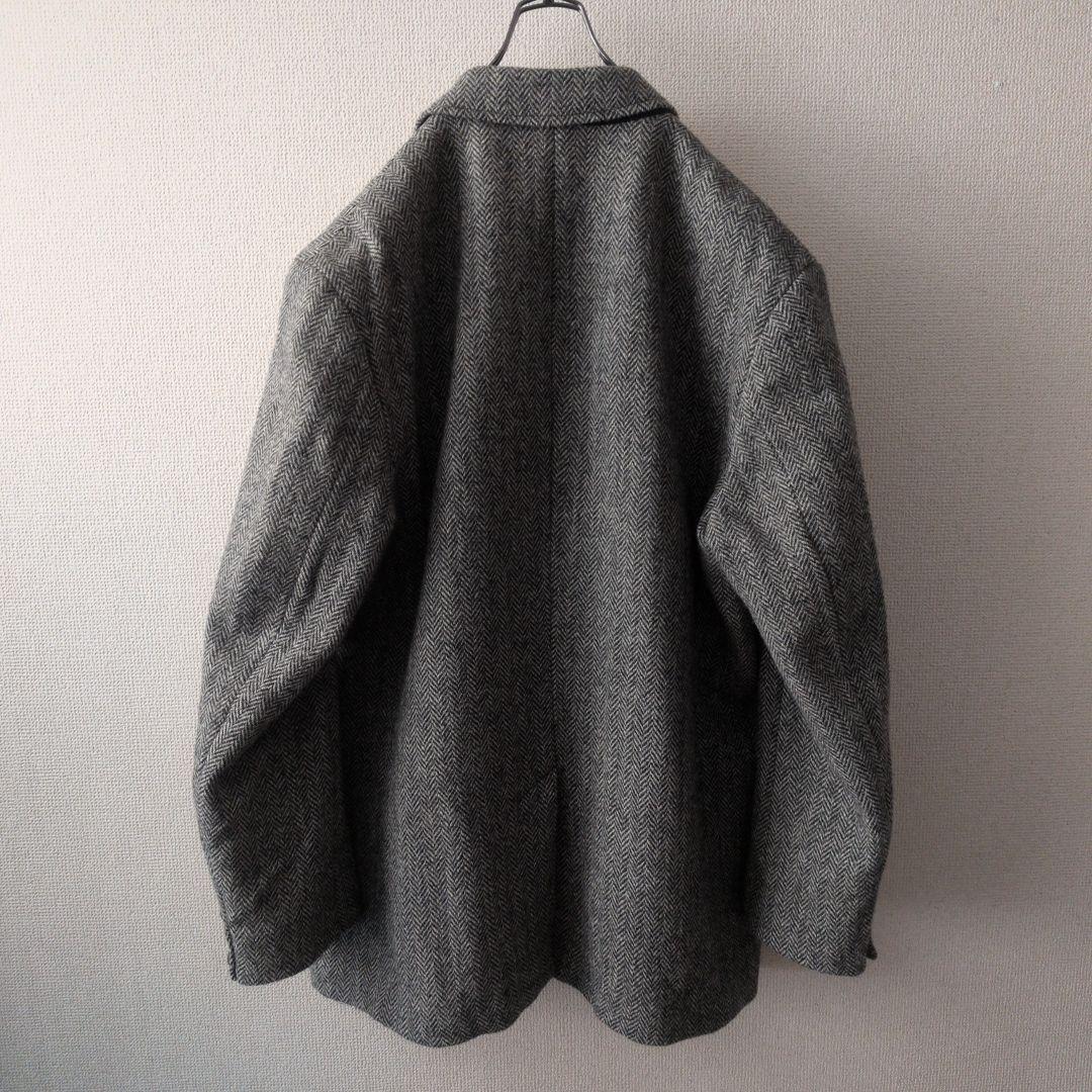 J.CREW×HARRIS TWEED ウール テーラードジャケット XL