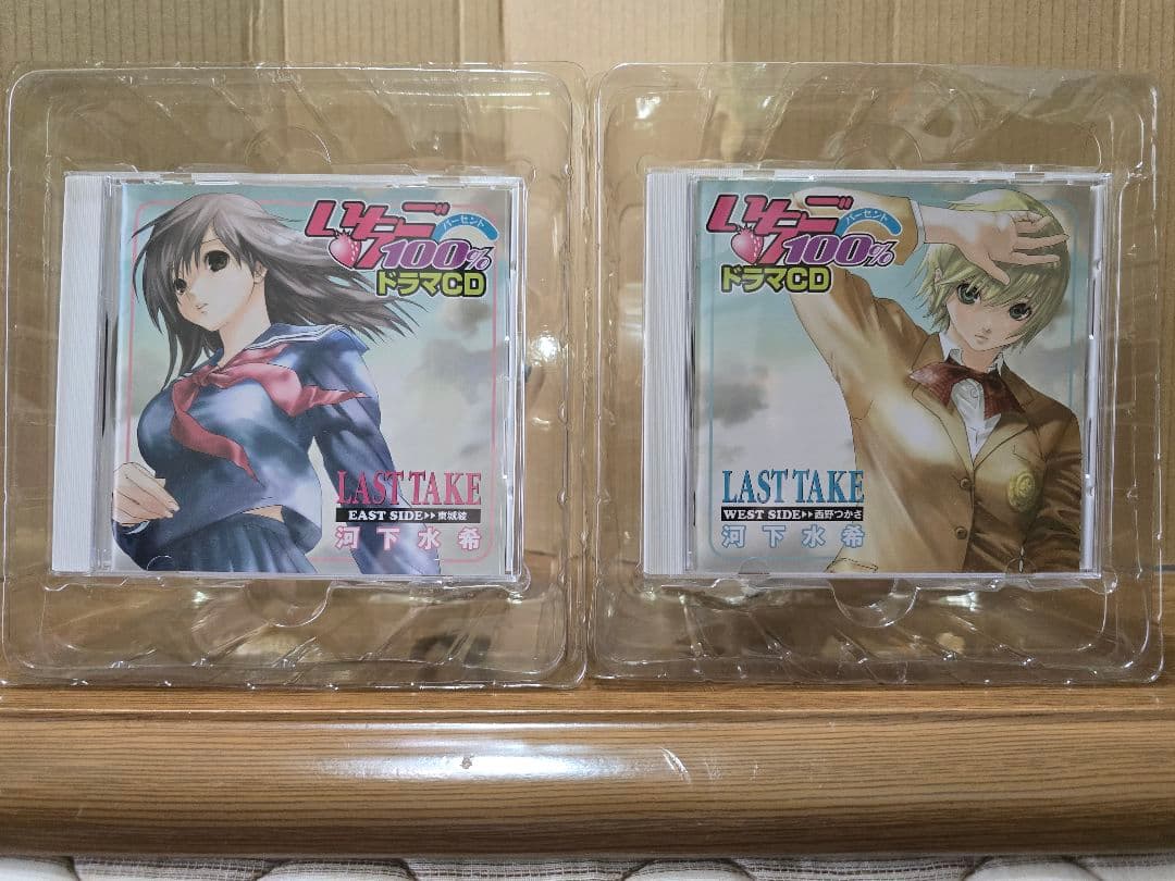いちご100％ ドラマCD LAST TAKE 2個セット フィギュア付き