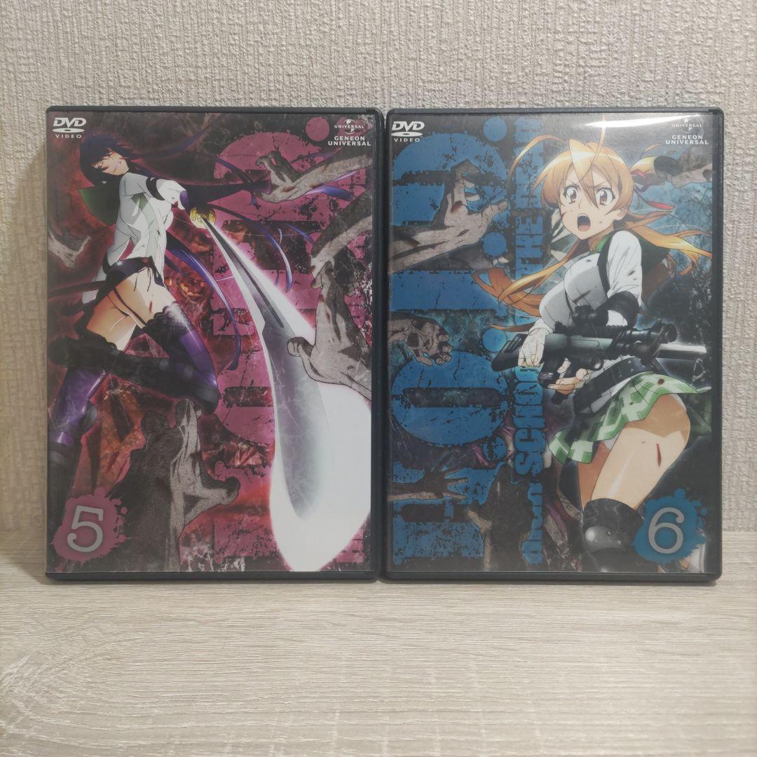 【DVD・セル版】HIGHSCHOOL OF THE DEAD DVD 1～6巻