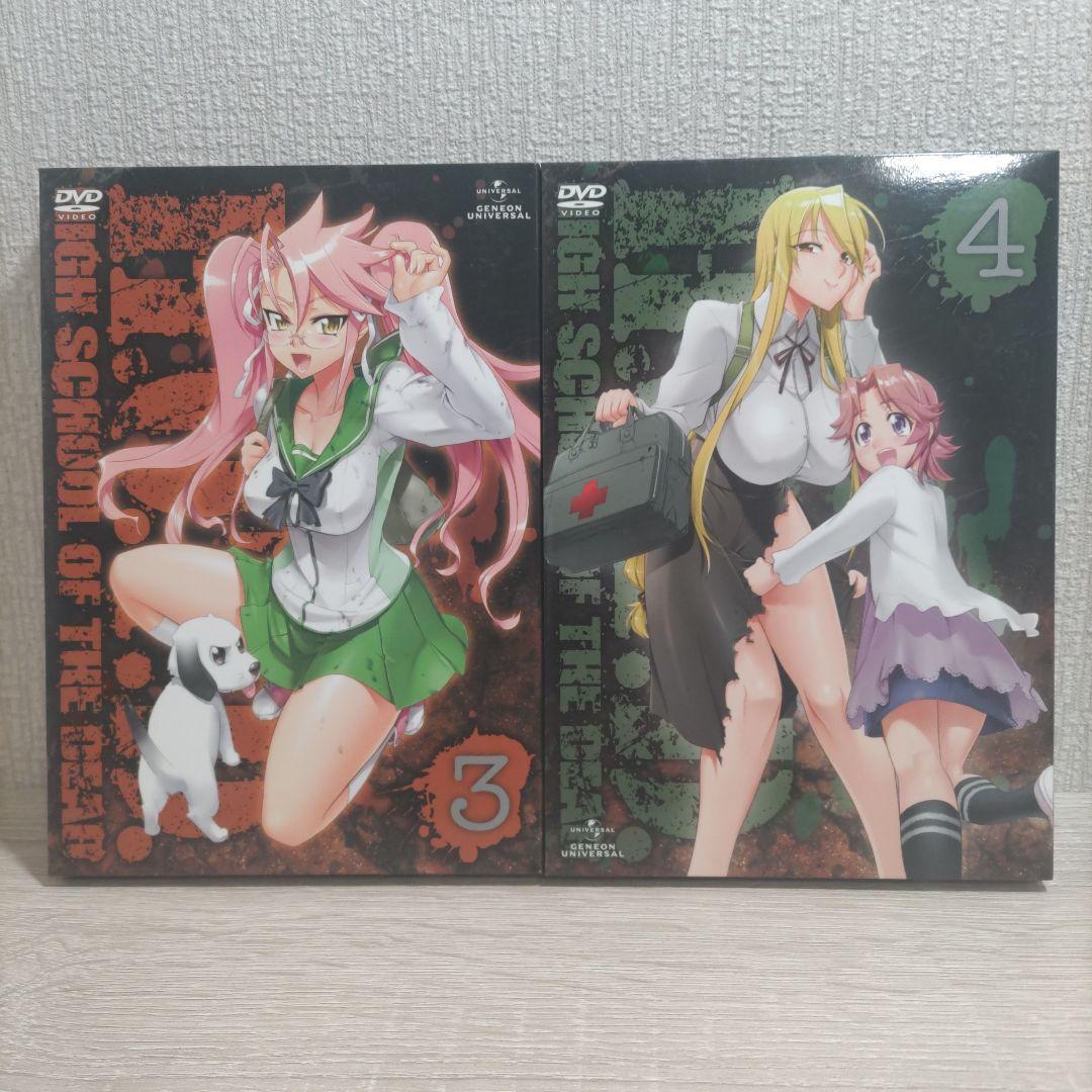【DVD・セル版】HIGHSCHOOL OF THE DEAD DVD 1～6巻