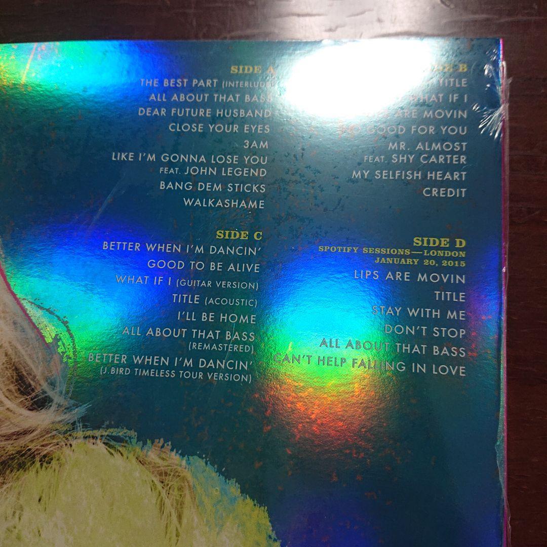 MEGHAN TRAINOR TITLE 10周年記念盤 2LP