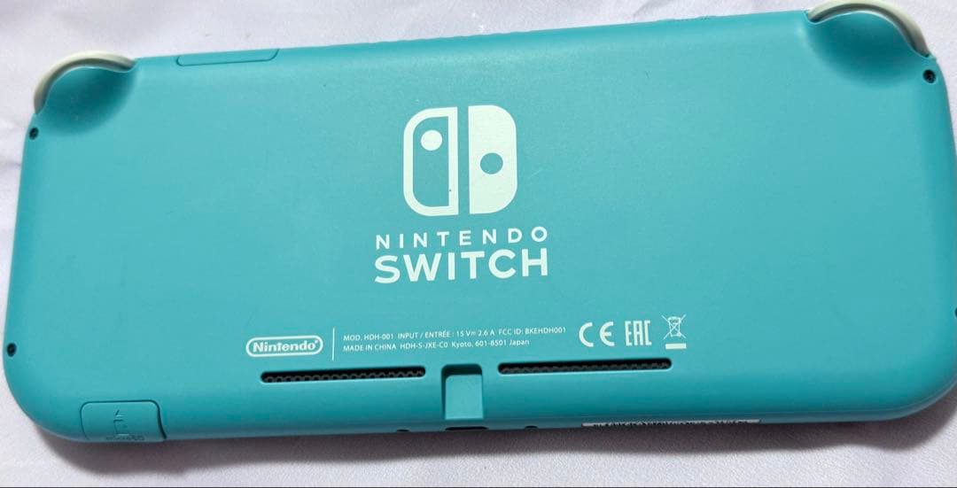Nintendo Switch Lite ターコイズ 本体 箱付き 充電器