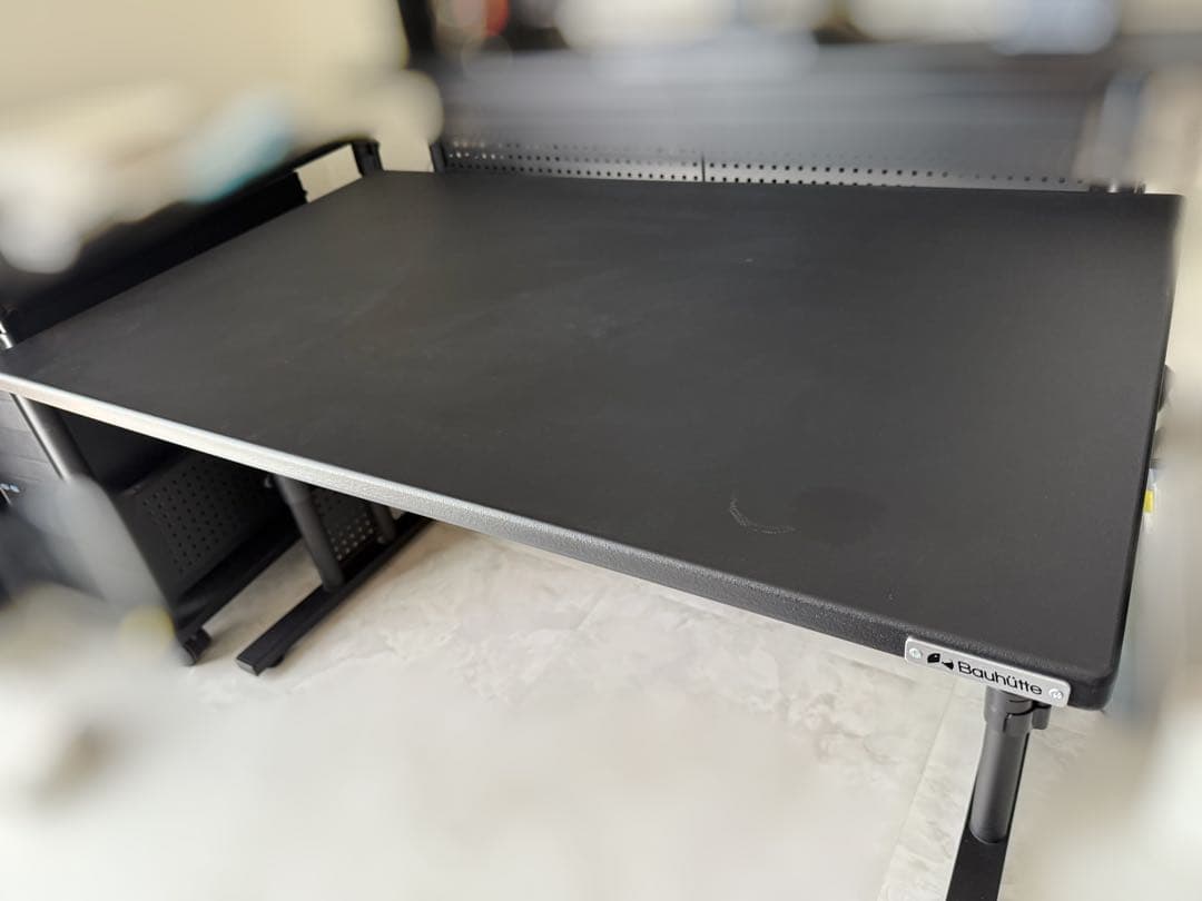 バウヒュッテ Bauhutte ゲーミングデスク ローデスク ブラック