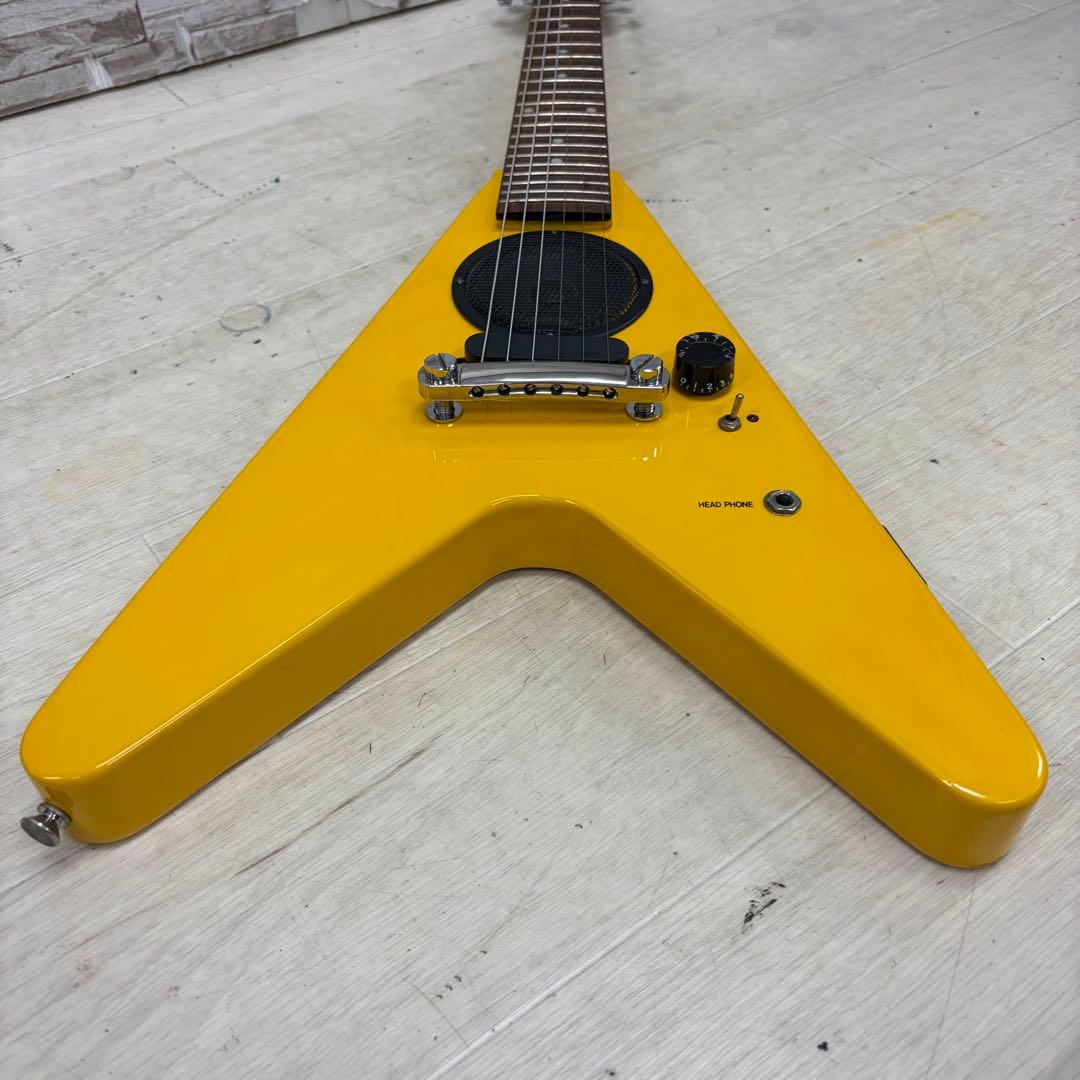 K-garage Junior アンプ内蔵 フライングVタイプ ミニギター