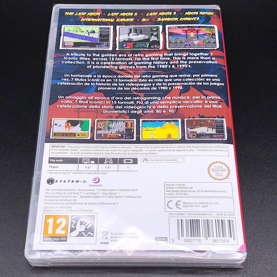 Nintendo Switch The Last Ninja Collection switch