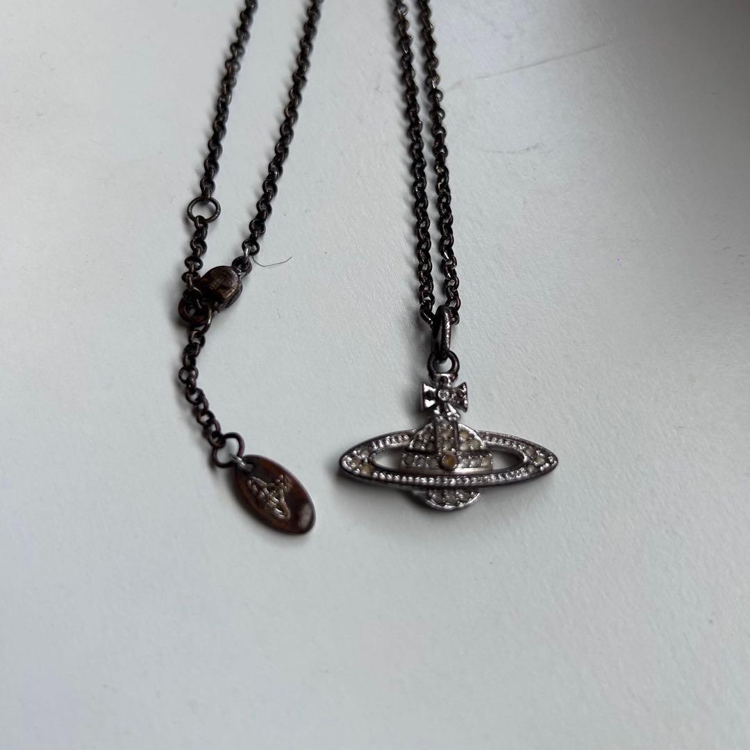 vivienne westwoodシルバーネックレス