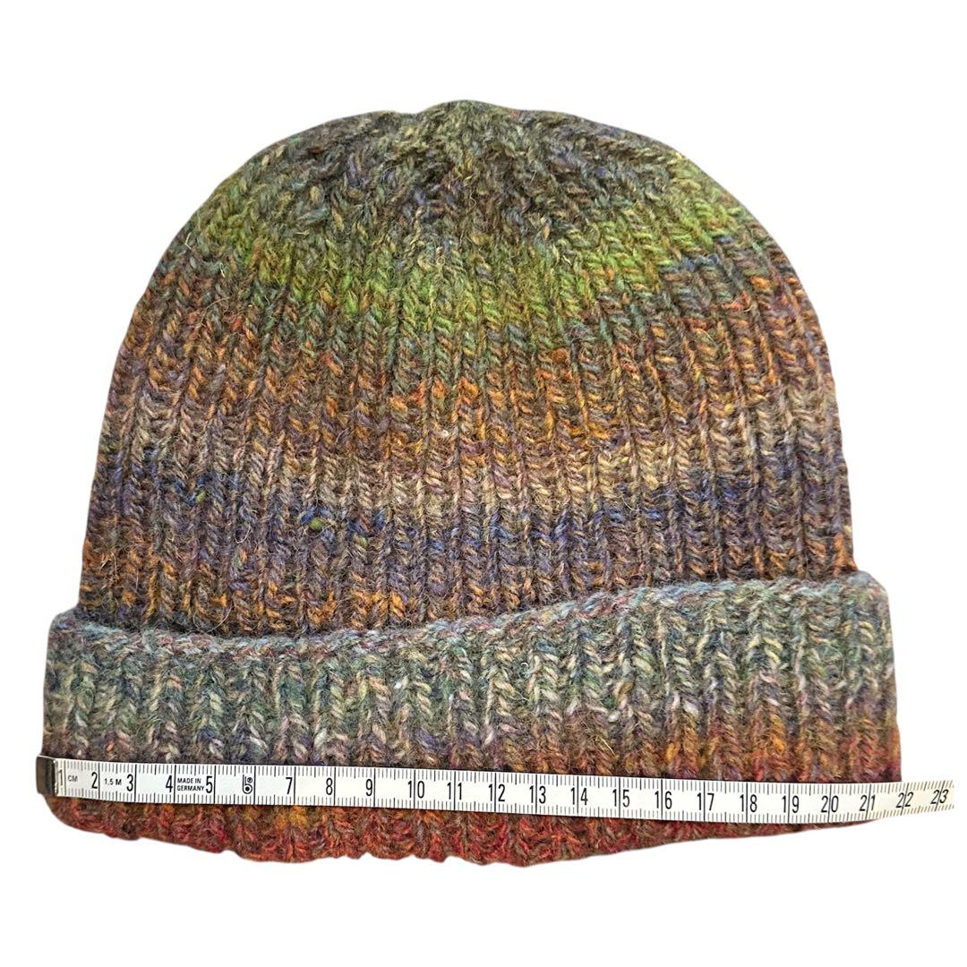 90s VINTAGE HANDKNITS アイルランド製 カラフル ニット帽