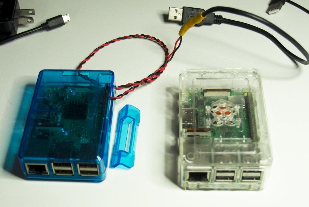 Raspberry Pi 3 Model B+ ケース付き 2台セット