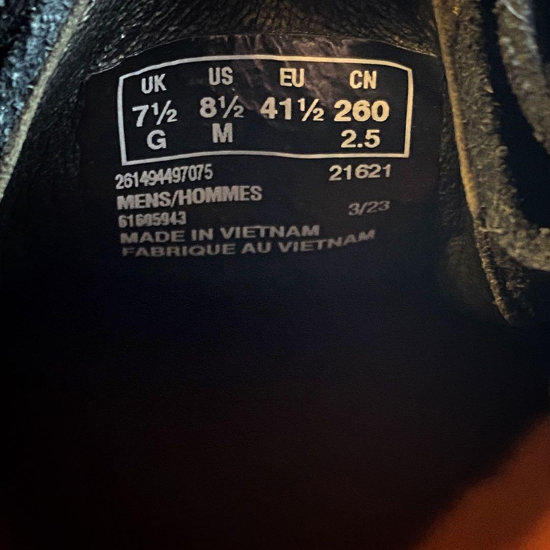 [新品]CLARKS クラークス ワラビー ゴアテックス UK7.5 黒