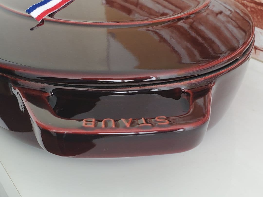 【極美品】staub オーバル ホットプレート 33cm大型