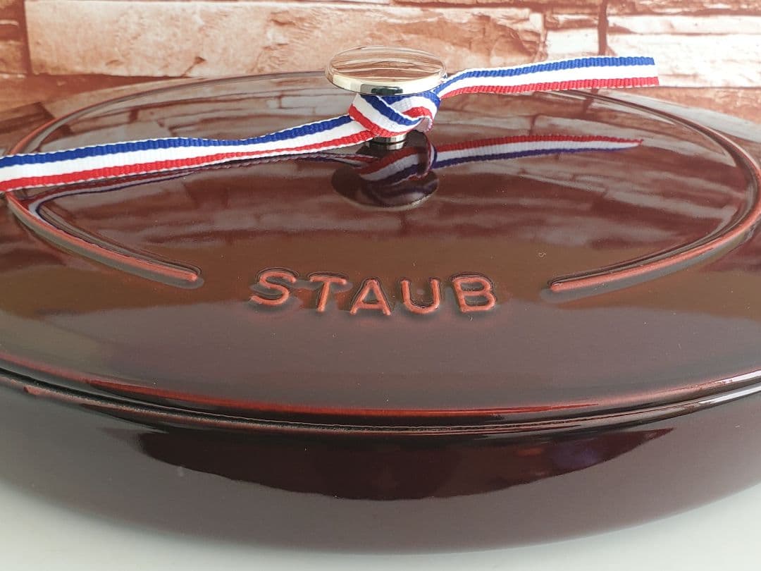 【極美品】staub オーバル ホットプレート 33cm大型