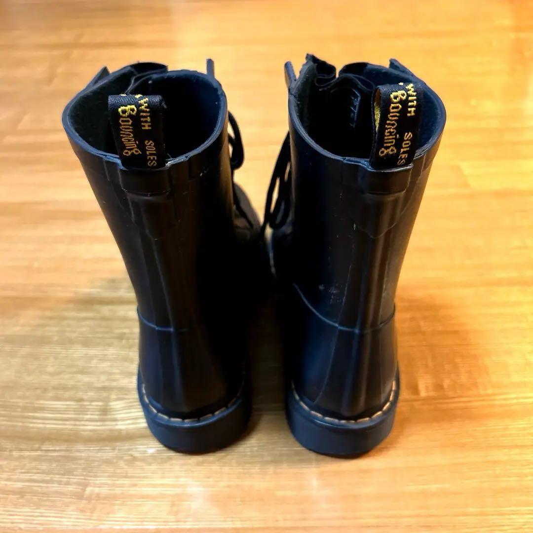 Dr.Martens ドクターマーチン 8ホール レインブーツ 黒 UK5