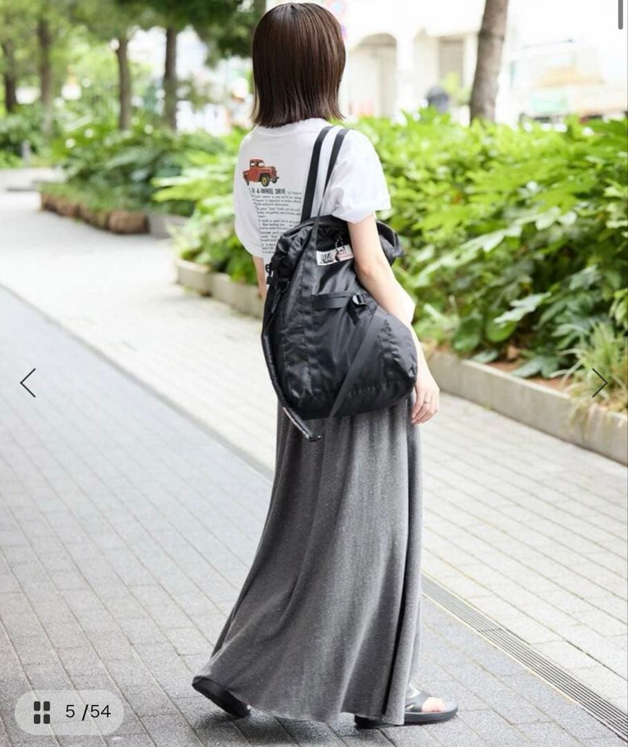 SLOBE IENA リラックスジャージーイージースカート