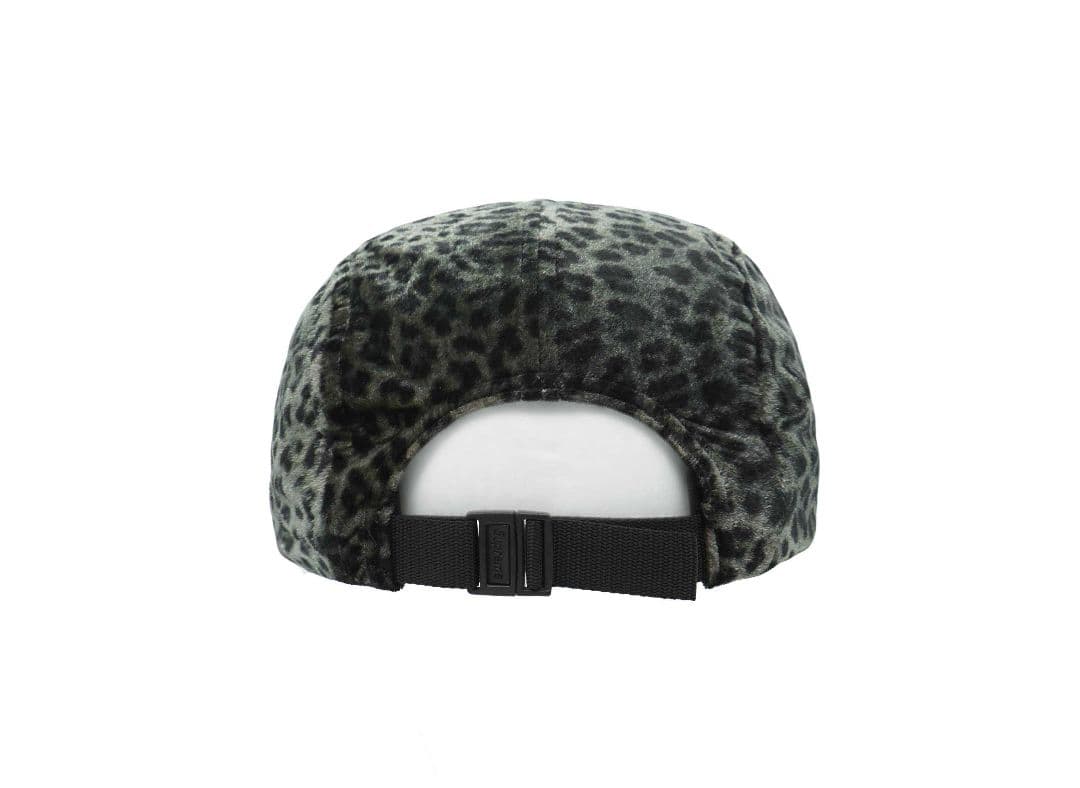 帽子 Supreme Leopard Velvet Camp Cap 24ss