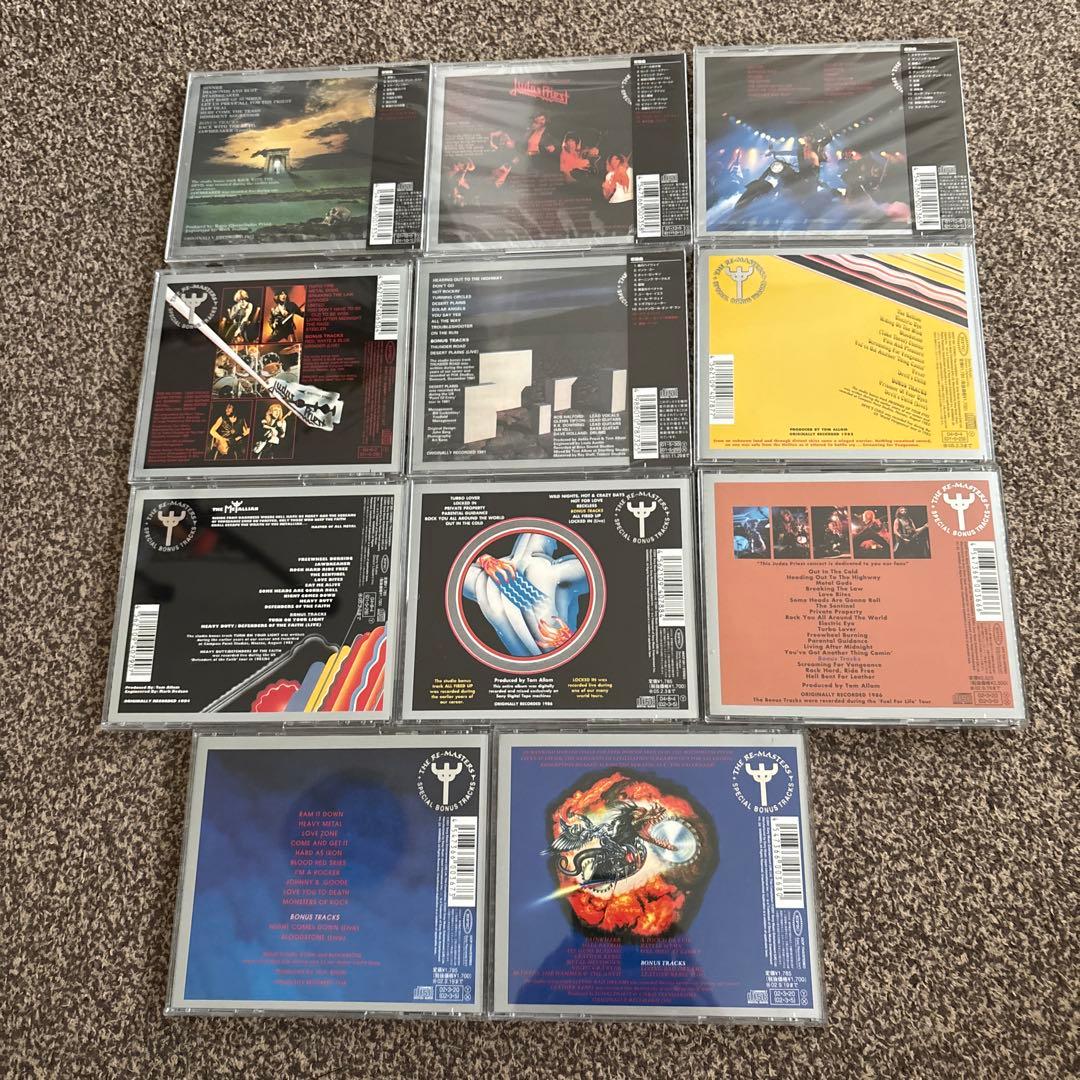 ジューダス・プリースト CD セット　Judaspriest セミコンプ