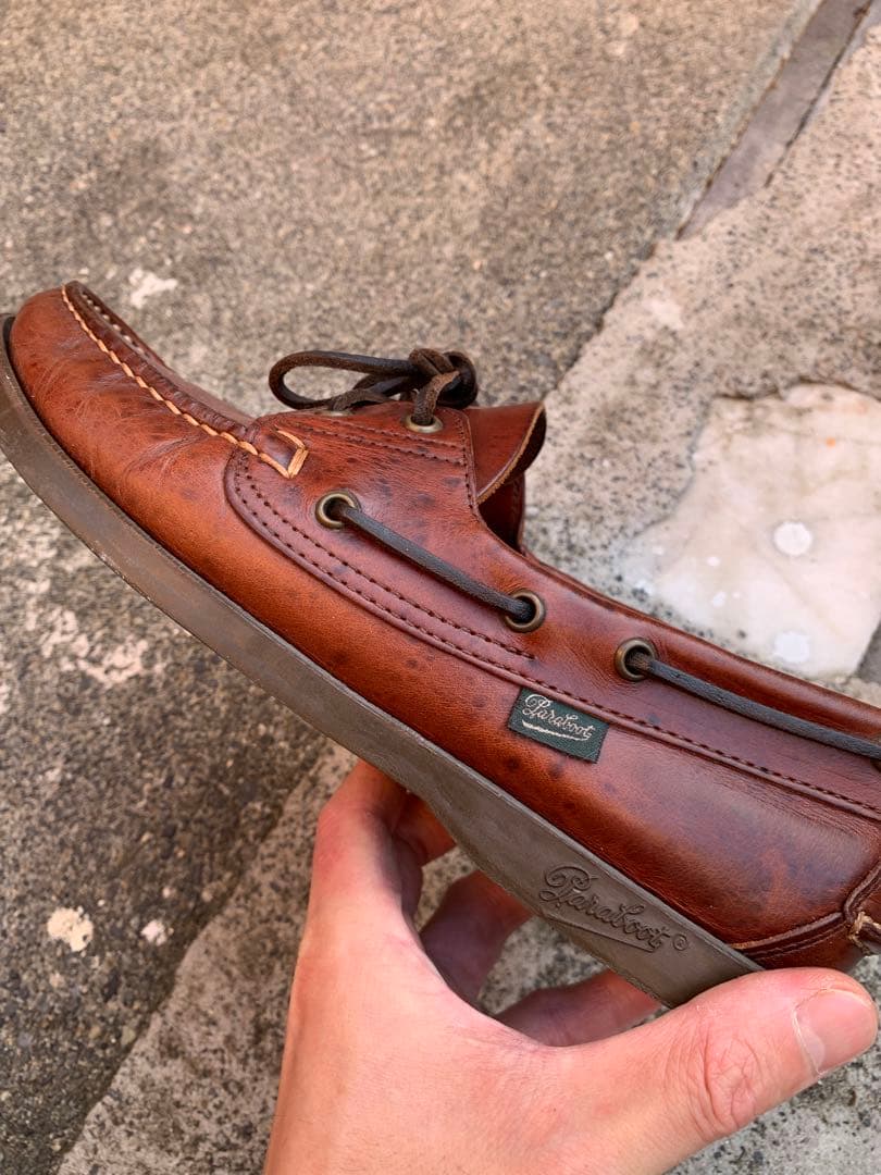 や*と様 Paraboot パラブーツ　デッキシューズ