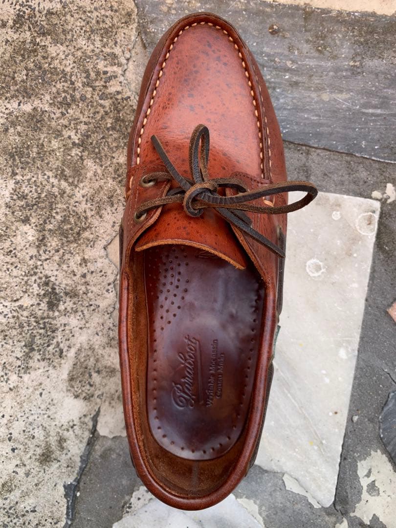 や*と様 Paraboot パラブーツ　デッキシューズ