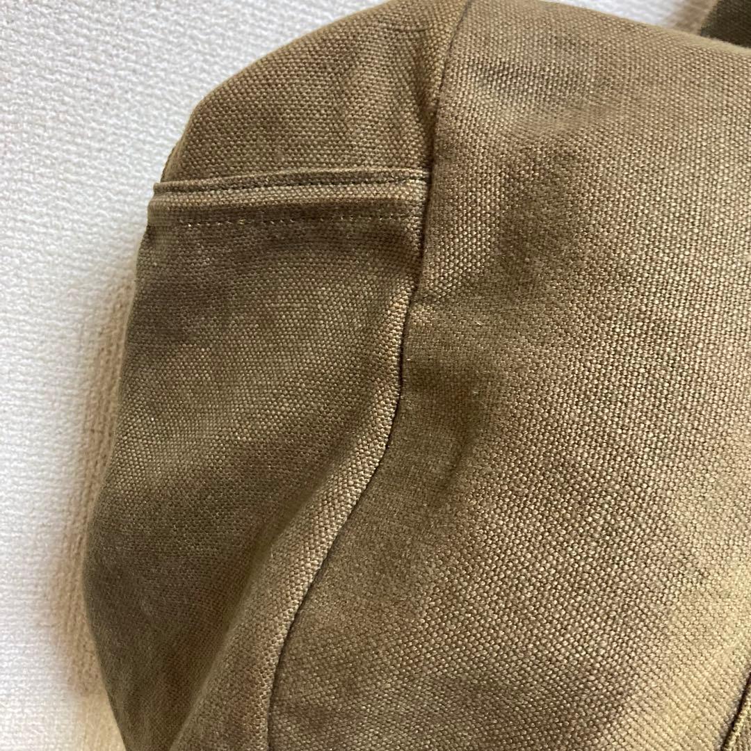 APC トートバッグ ヴィンテージ 90年代 カーキ アーペーセー リネン 麻