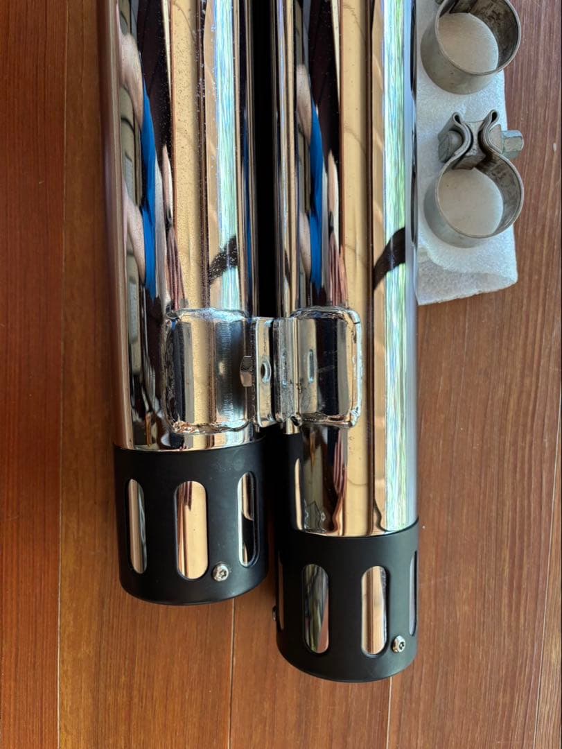 【美品】ハーレー FX-Dスクリーミンイーグル スリップオンマフラー