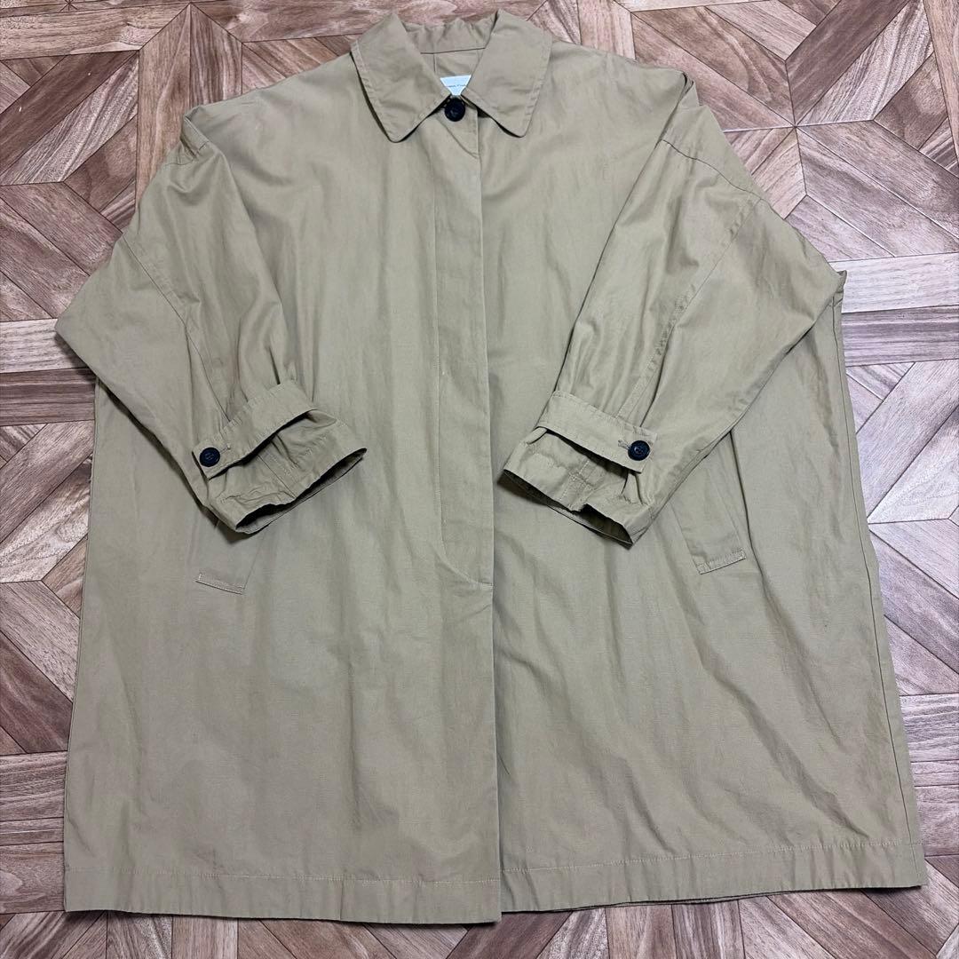 JOURNAL STANDARD ハイカウントワイドステンカラーコート　ベージュ