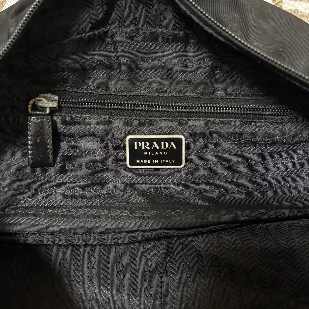 PRADA ブラック　ボストンバッグ　ゴルフバッグ　ミニ