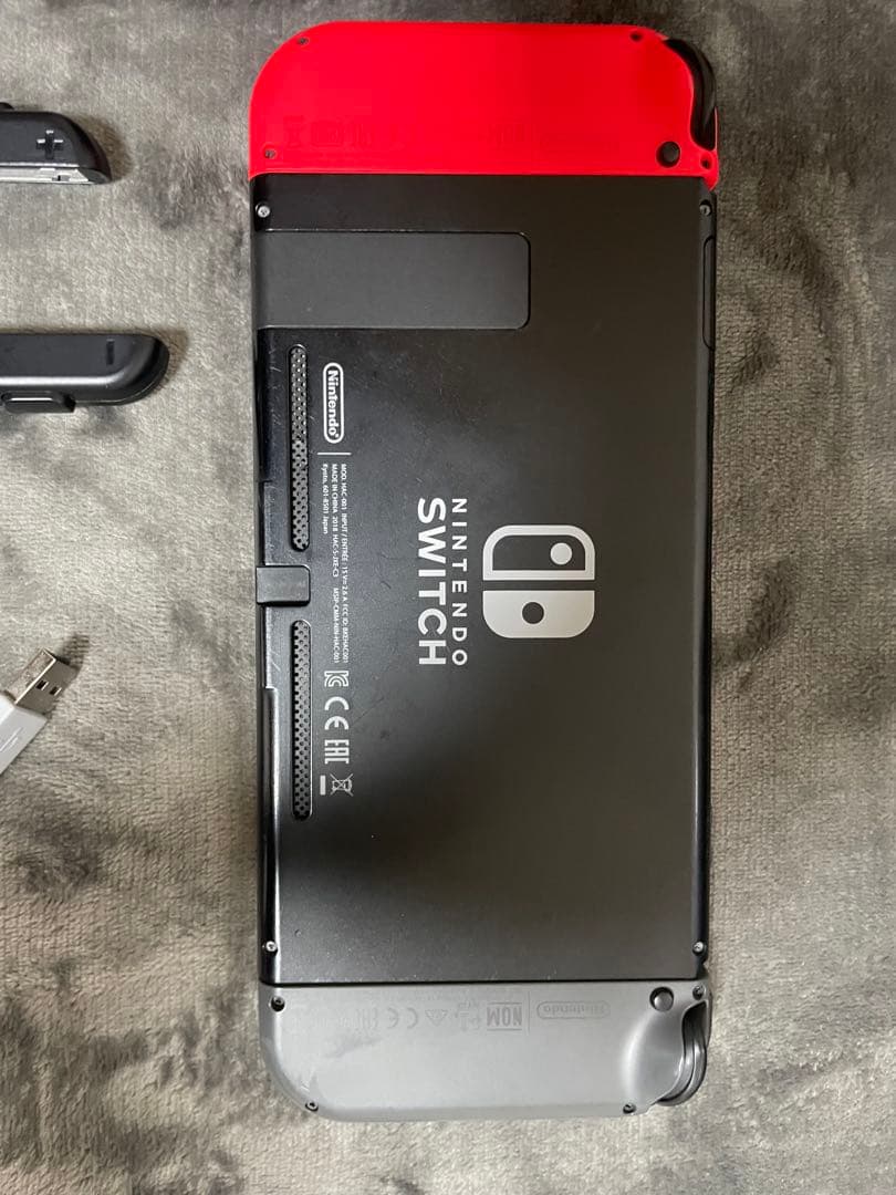 Switch 本体　箱無し　付属品完備　有線接続タップ付